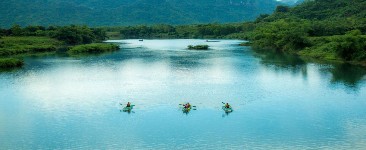 Ngon Rao River Kayaking hafl day