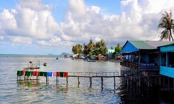 The most famous fishing village in Phu Quoc named Ham Ninh