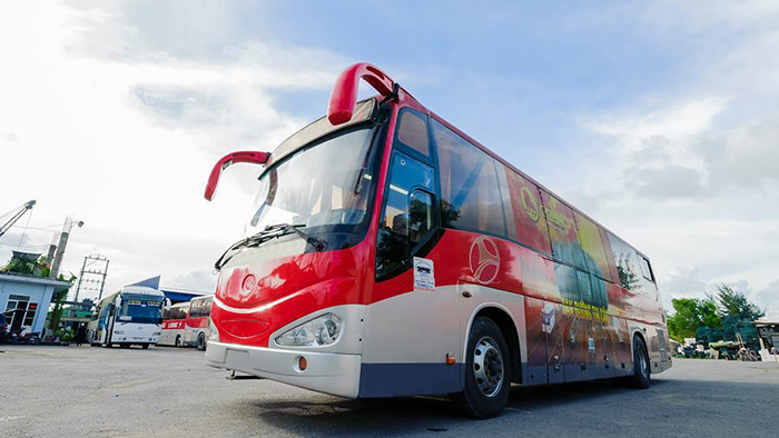 Traveling by passenger bus is very popular in Vietnam