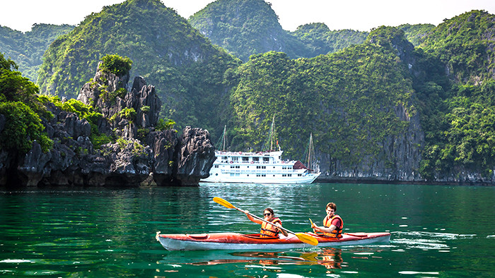 This is an interesting experience in Halong