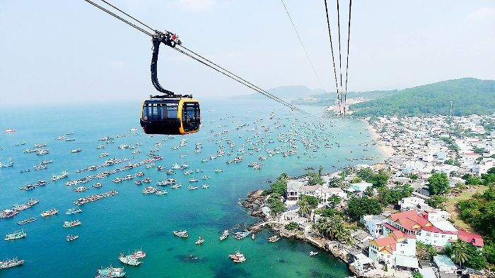 Information about cable car in Phu Quoc island