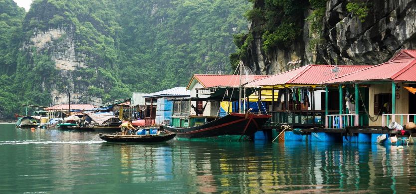 Travel along the S-shaped coast of Vietnam to explore picturesque fishing villages