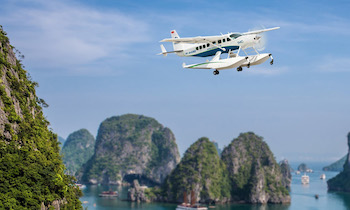 How to get to Halong Bay from Hanoi by seaplane