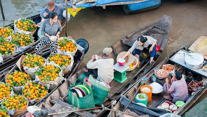 Cai Rang Floating Market