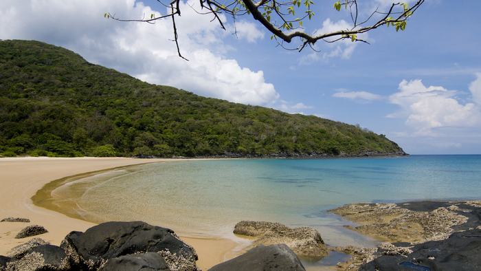 Dam Trau Beach in Con Dao