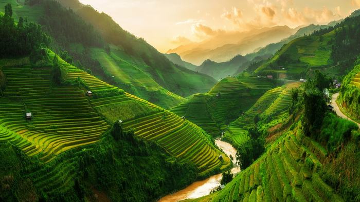 Stunning view of Sapa