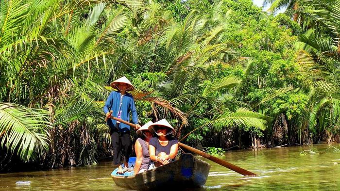 Boat trip in canals