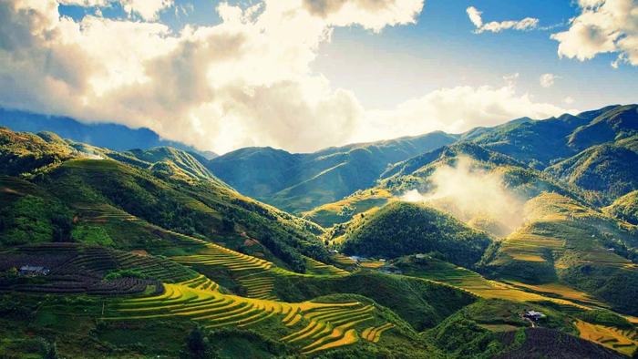 The stunning scenery of Sapa