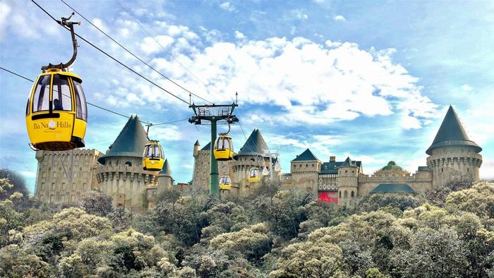 Cable car in Ba Na 