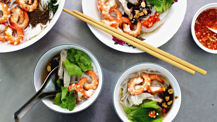 Tamarind broth with rice noodle