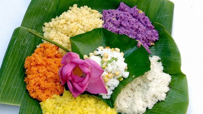 Colorful sitcky rice