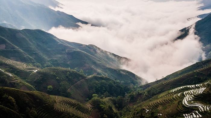 The breathtaking view of Ta Xua