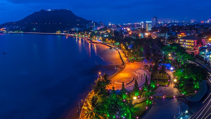 Vung Tau city by night