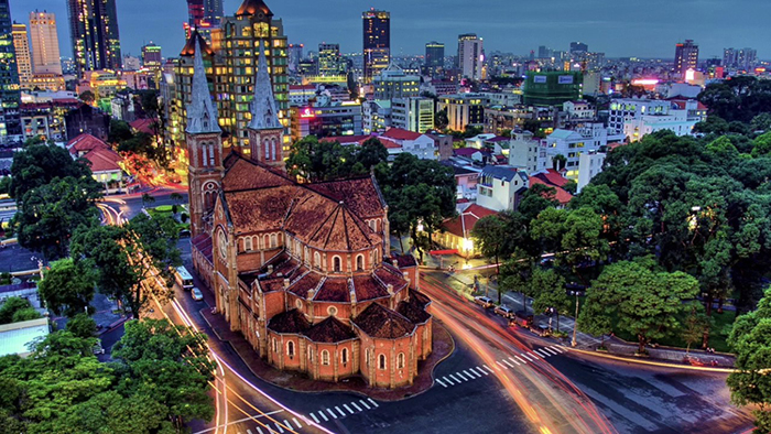  Notre Dame Cathedral - a symbol of Saigon city