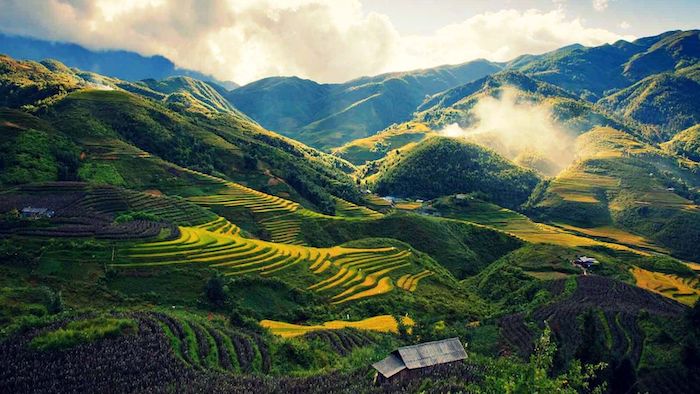 The stunning scenery in Sapa