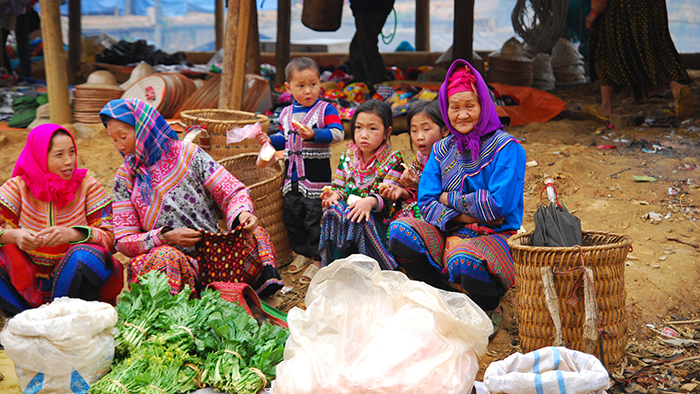 The local life in Lao Cai