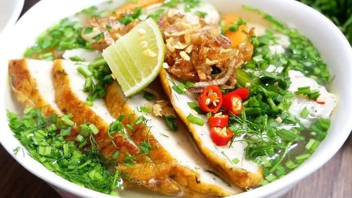 Fish cake soup of Ninh Thuan