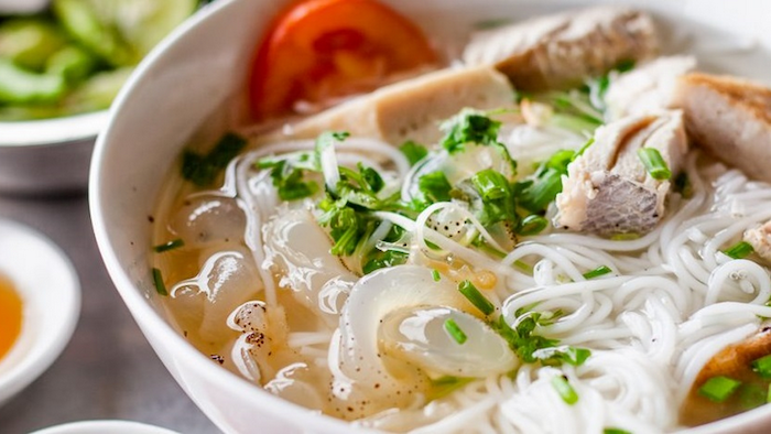 Jellyfish noodles in Quy Nhon