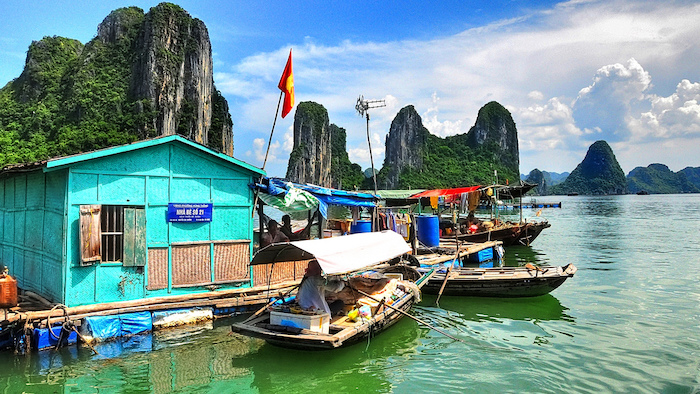 Cua Van fishing village