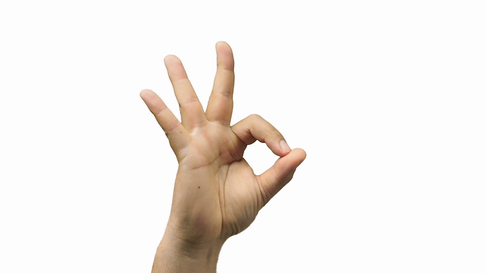 The OK sign