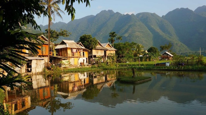 The poetic scenery in Mai Chau