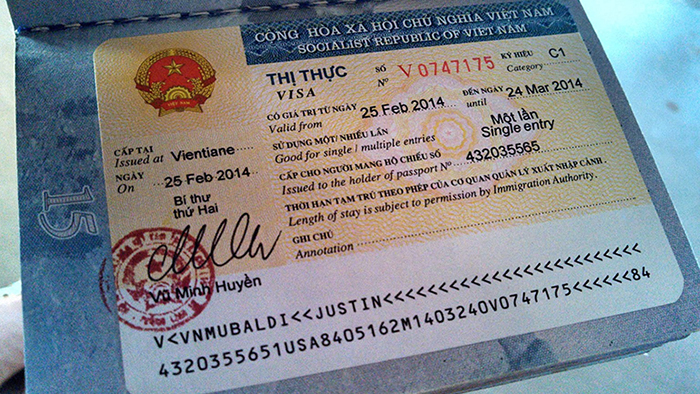 Vietnam visa on arrival