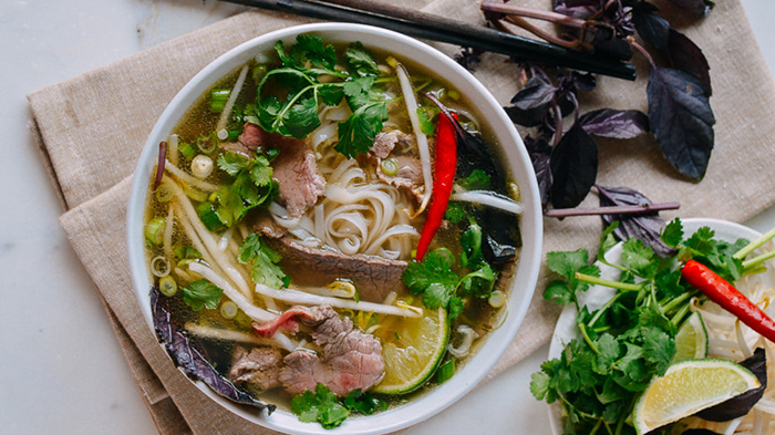 A bowl of Pho Hanoi