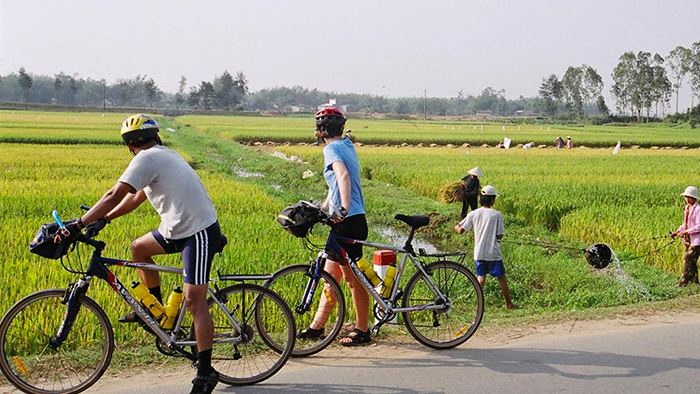 A bike tour in Mekong is also very interesting