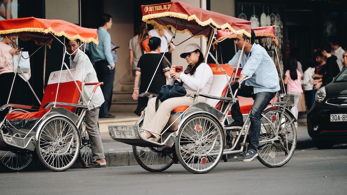 Cyclo in Vietnam