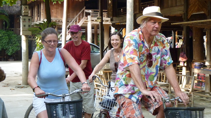 Biking in Mai Chau