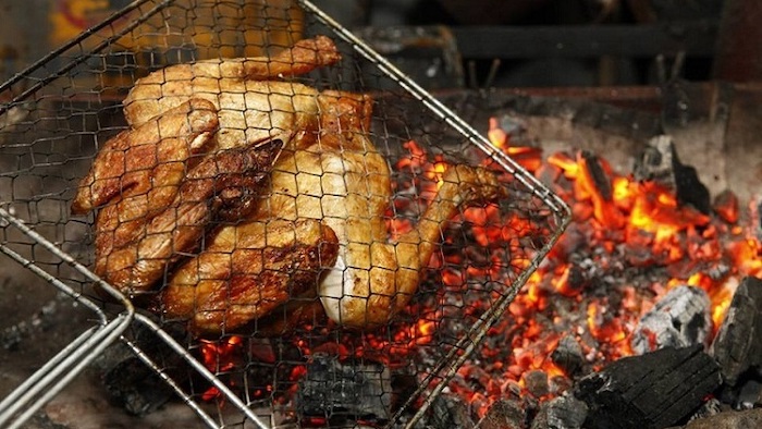 Grilled hill chicken of Mai Chau