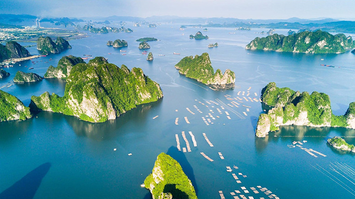 Halong Bay - a UNESCO World Heritage site