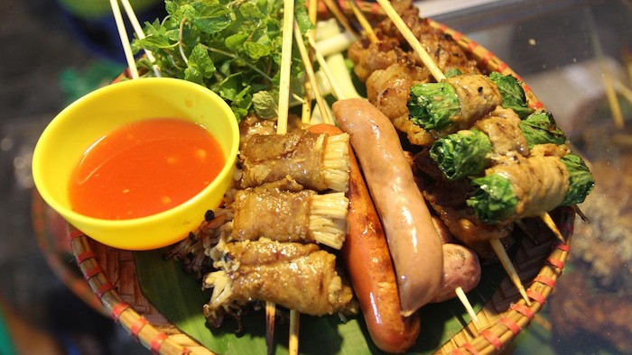 The tasty grilled cuisine of Sapa