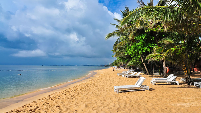 Chilling on the beach