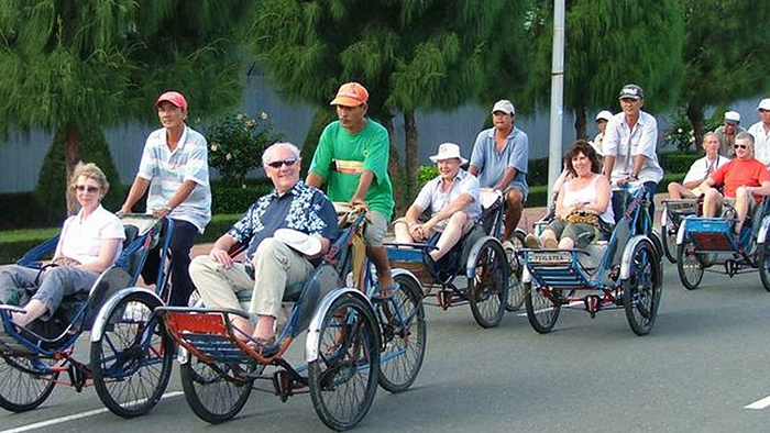 Cyclo in Vietnam
