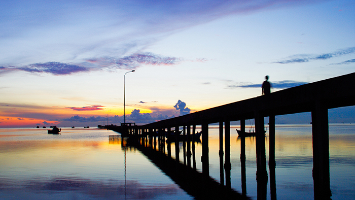 Ham Ninh fishing village