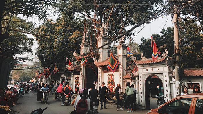 Ha pagoda of Hanoi city