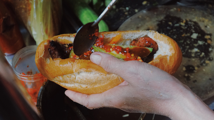 Banh mi Vietnam is very famous in the world