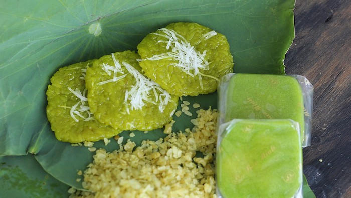 Hanoi green rice cake