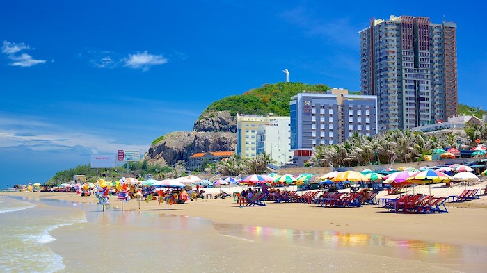 Bai Sau beach of Vung Tau