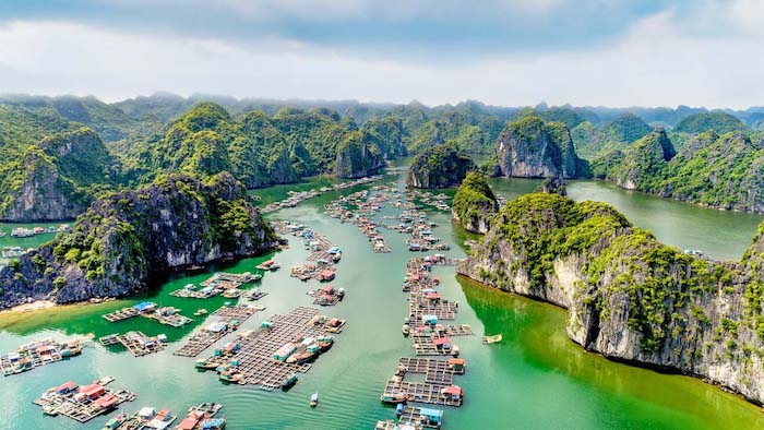 Halong Bay of Vietnam