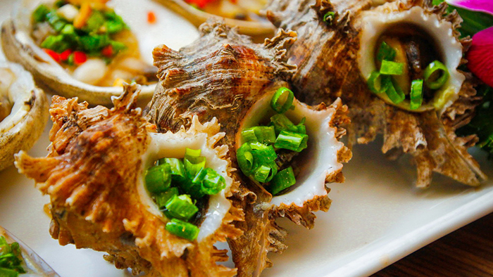 The fresh seafood of Phu Quoc