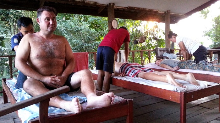 Enjoy relaxing massage time after a long vacation in Laos with Wat Sok Pa Luang