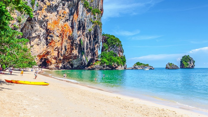 Explore Railay Beach - One of the most famous beaches in southern Thailand