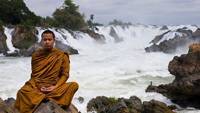 Khone Phapheng  -  the largest waterfall in Southeast Asia