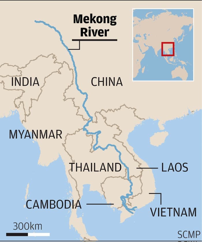 Top 96+ Images where is the mekong river on a map Updated